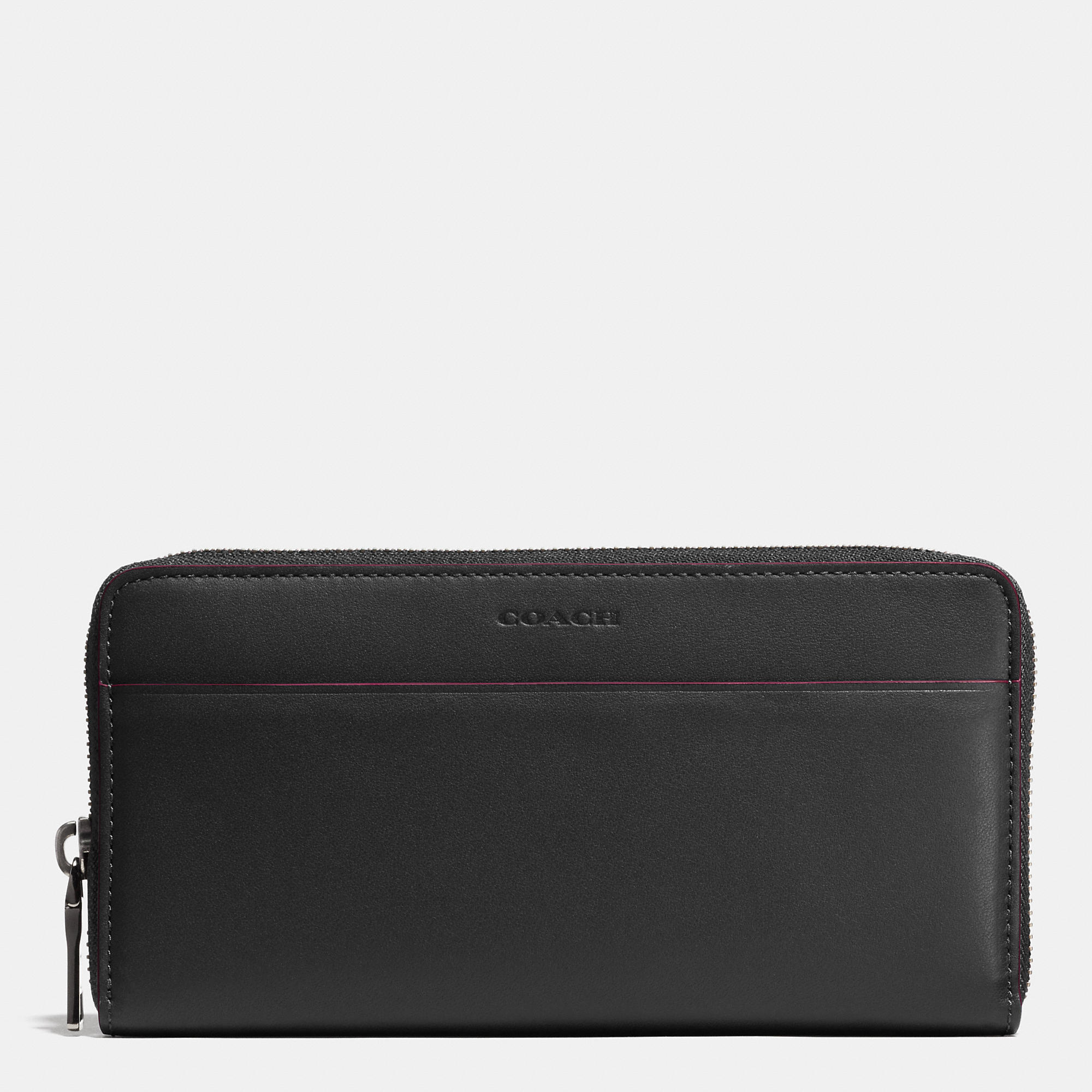 New Realer Coach Accordion Zip Wallet In Glovetanned Leather | Coach Outlet Canada
